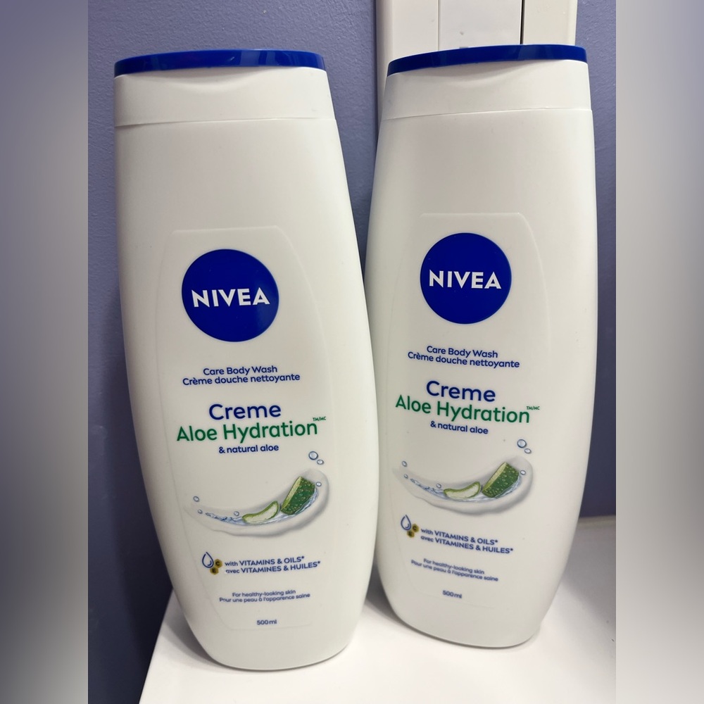 Set of 2 - Nivea Creme Aloe Hydration Body Wash